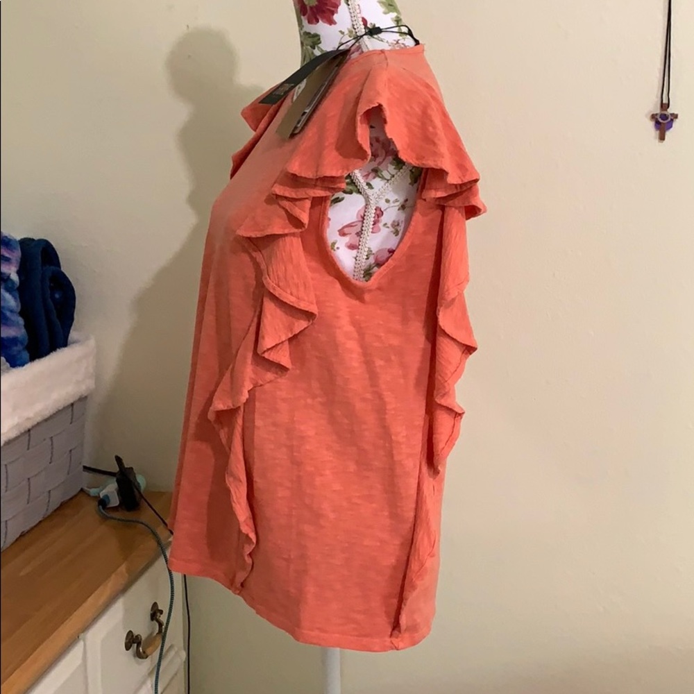 Frye Ruffle Sleeveless Top - Picture 11 of 14